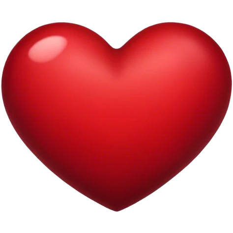 Dark red heart  emoji