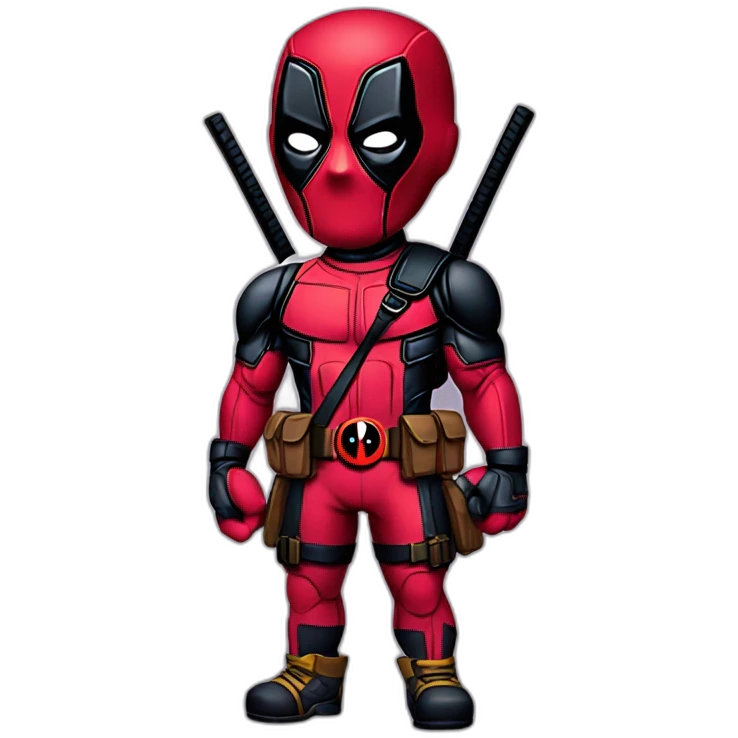 deadpool wearing lakers jersey emoji