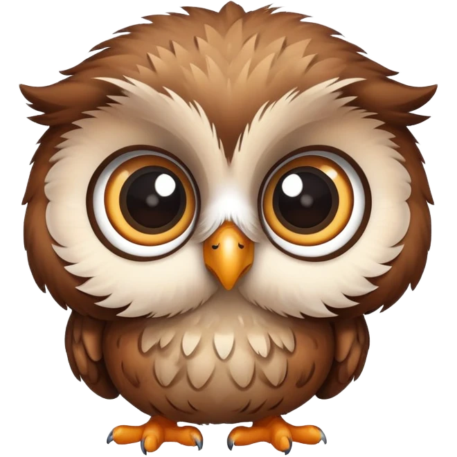 Baby owl emoji