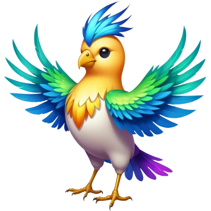 Mage bird emoji