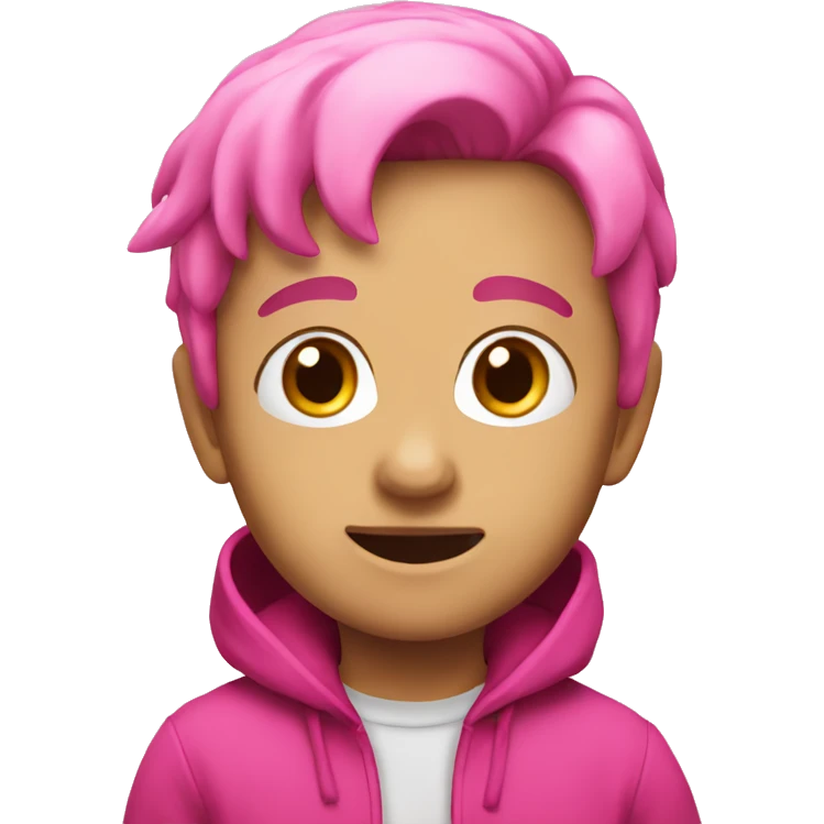 Pink raibi  emoji
