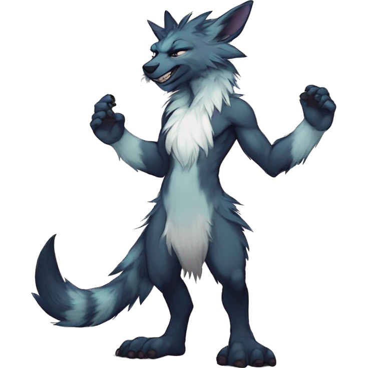  anthro vernid full body furry by LiLaiRa emoji
