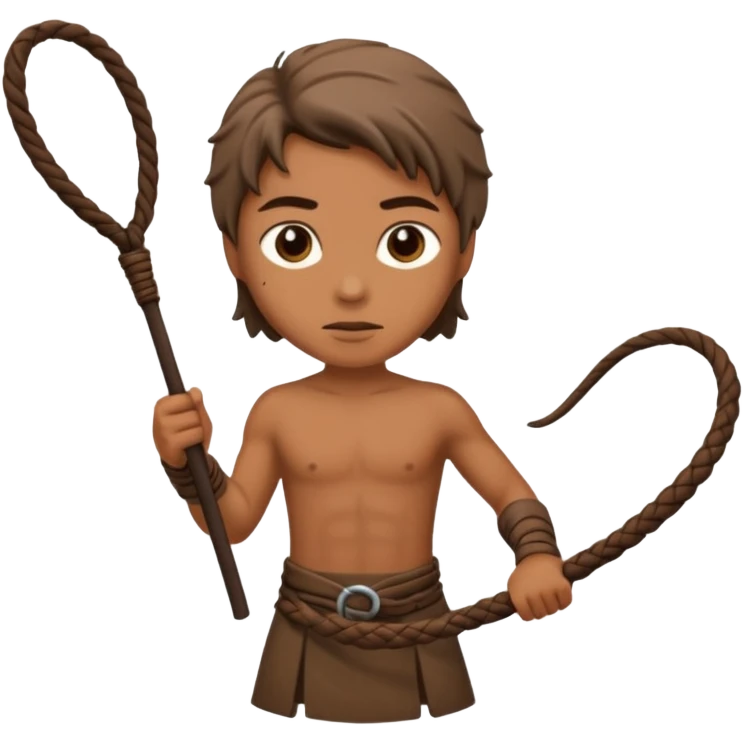earth elemental long whip human emoji