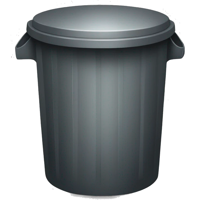 Trashcan emoji