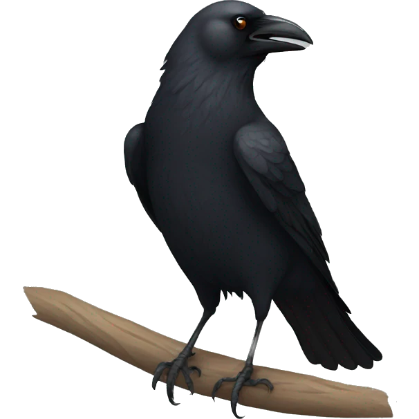 crow emoji