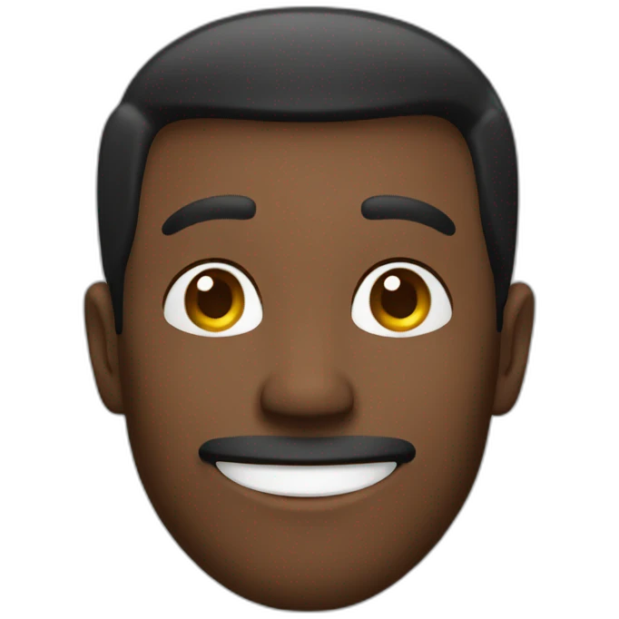 Smiling balt guy emoji