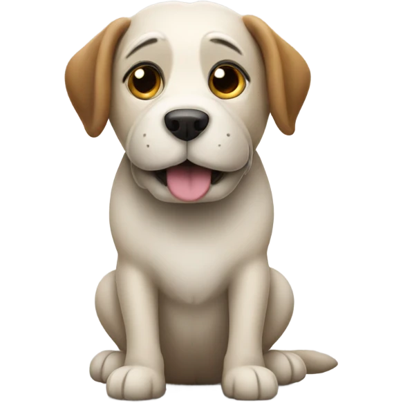 Dog saying : Shabbat shalom emoji