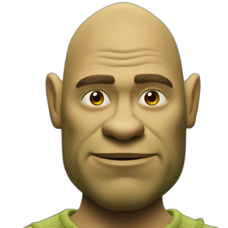 tiangle shrek emoji