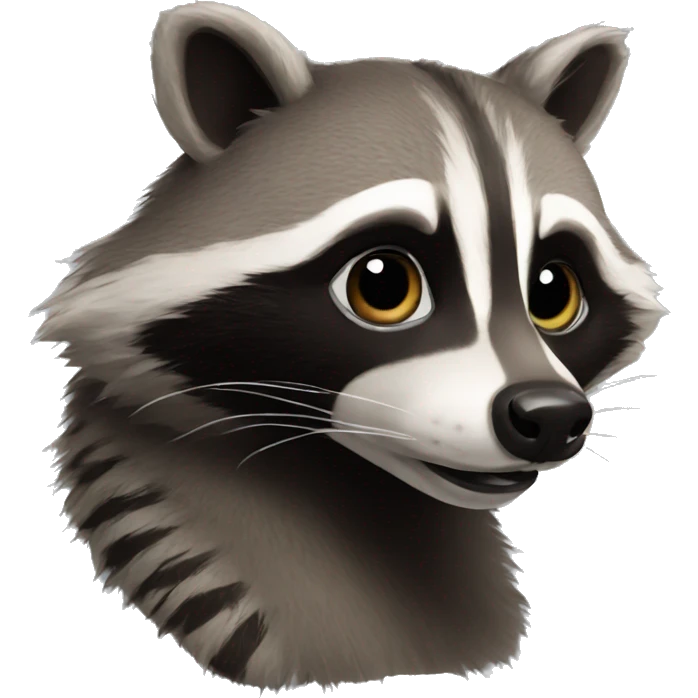 Racoon emoji