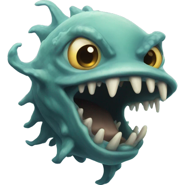 Ocean monster emoji
