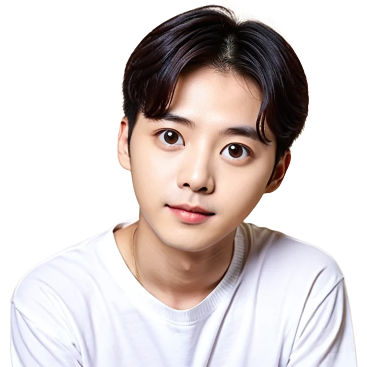 투명한 플라스틱 케이스의 아이섀도우. 섀도우의 색은 브라운이고 섀도우에는 별모양의 음각이 있고 밑에는 ETUDE라는 로고 음각이 있음. 투명한 플라스틱 케이스는 역삼각형과 원형의 사이로 모서리가 둥글다.
 emoji