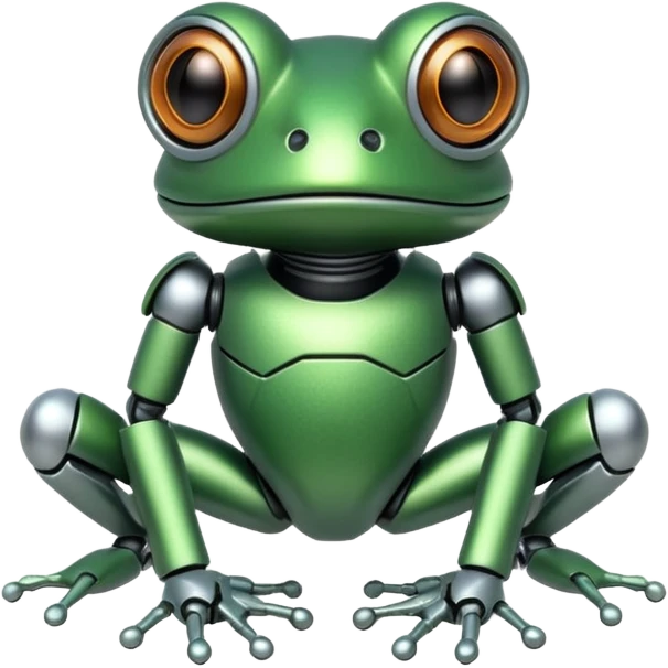 robot frog emoji