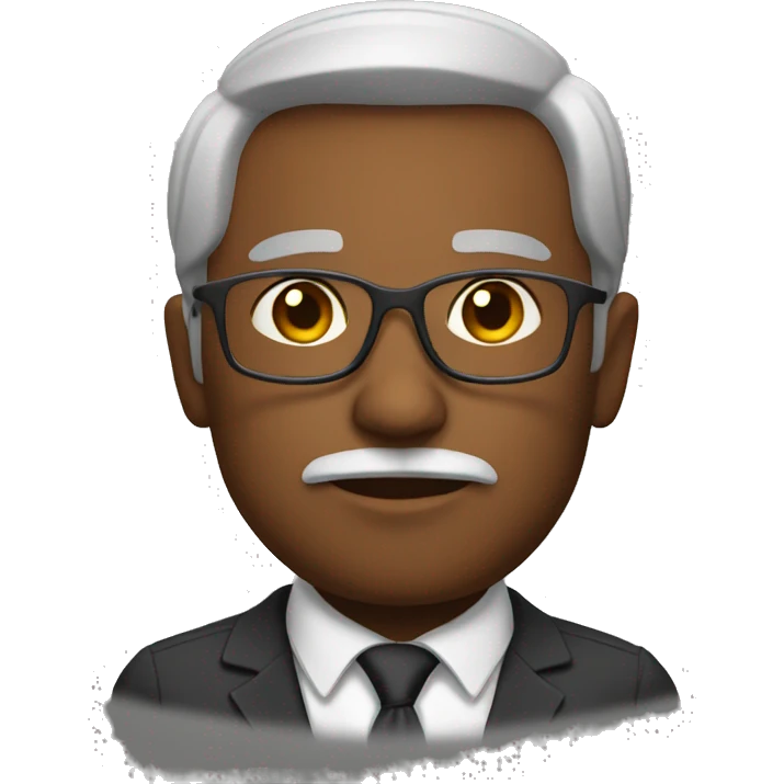 serious teacher emoji