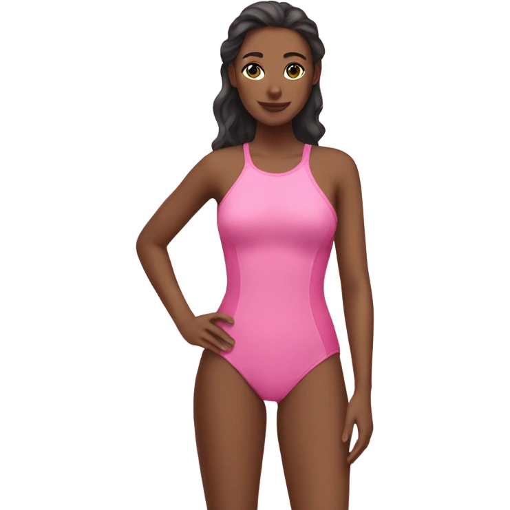 Pink swimsuit emoji