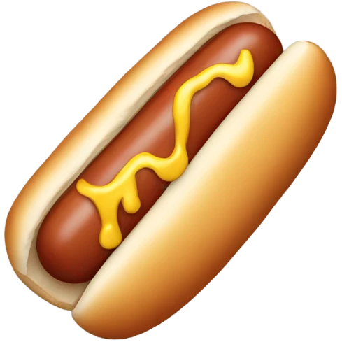 Hot dog crying emoji