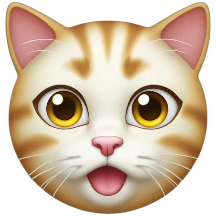the cat is crying emoji