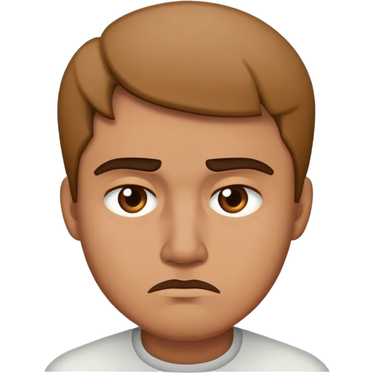 Disappointed man emoji