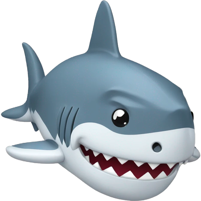 Shark slippers  emoji