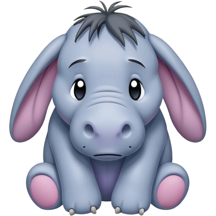 Eeyore from Winnie the Pooh emoji