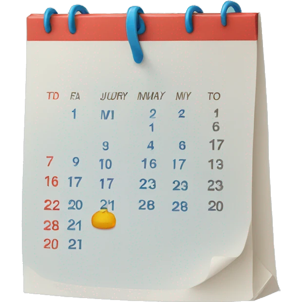 calendar emoji