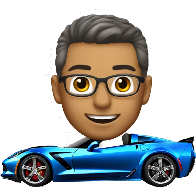 corvette C7 Z06 emoji