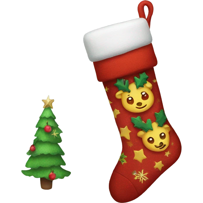 christmas socks  emoji