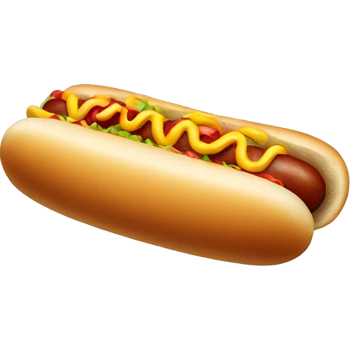 Hotdog dancing emoji