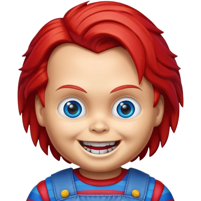 Un emojin de chuky emoji