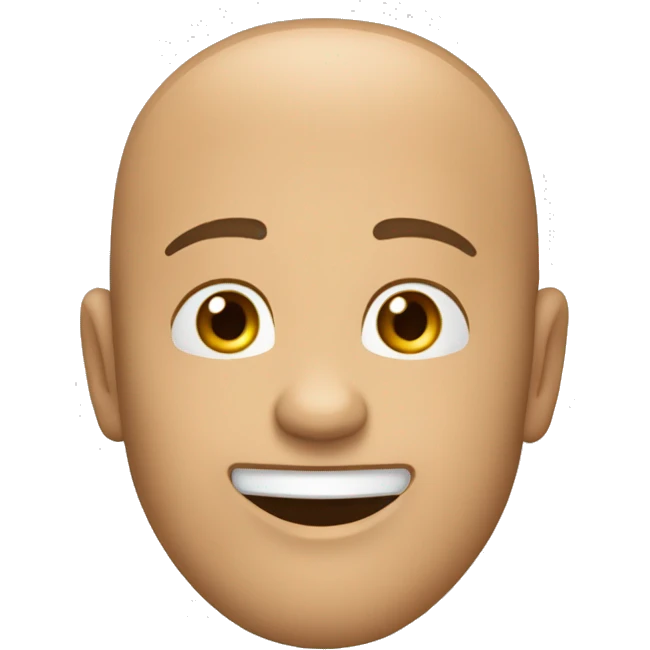 Классический эмодзи как этот 😊, но выражение лица закатывает один глаз emoji