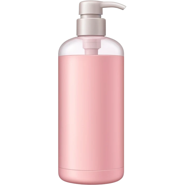 light pink and light brown shampoo bottle emoji