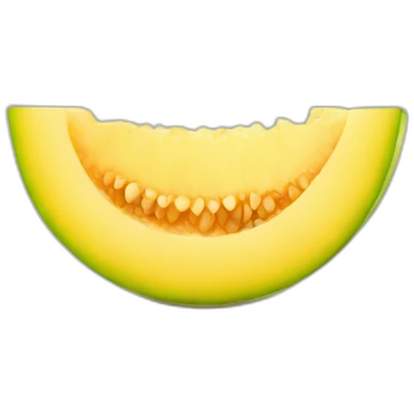 Yellow melon emoji