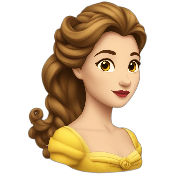 Belle et la bête  emoji