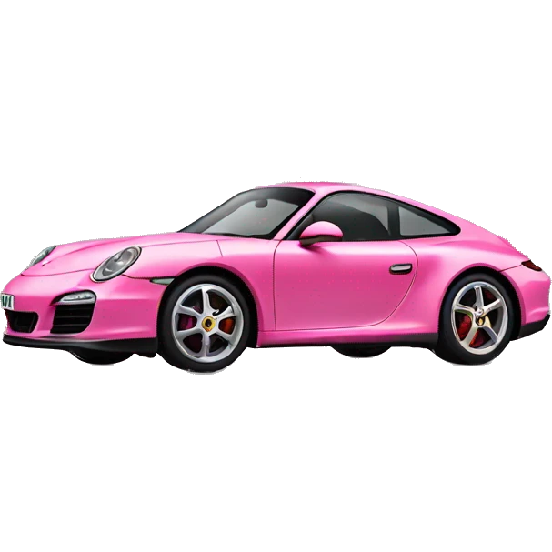 Pink car keys Porsche  emoji