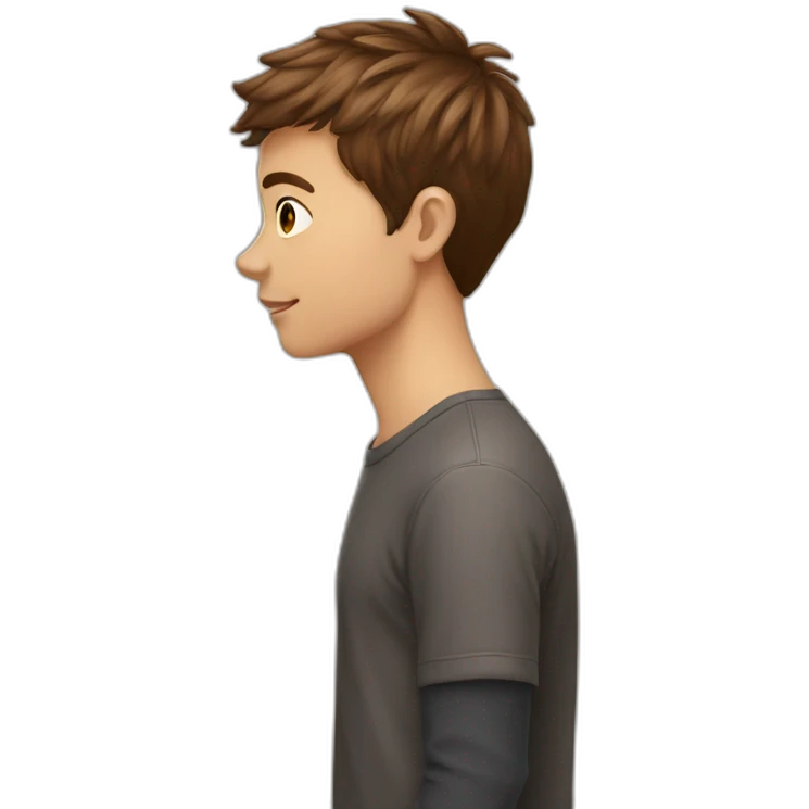 boy-brown-hairkissgirl-brown-hair emoji