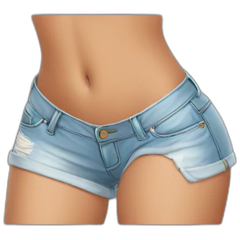 booty shorts emoji