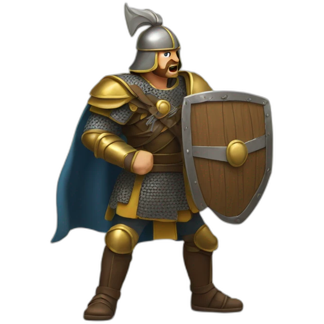 César fight Vercingétorix emoji