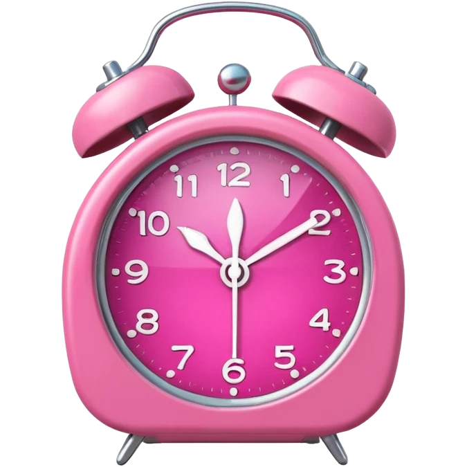 pink alarm emoji