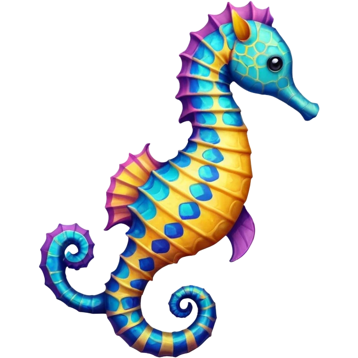 морского конька emoji