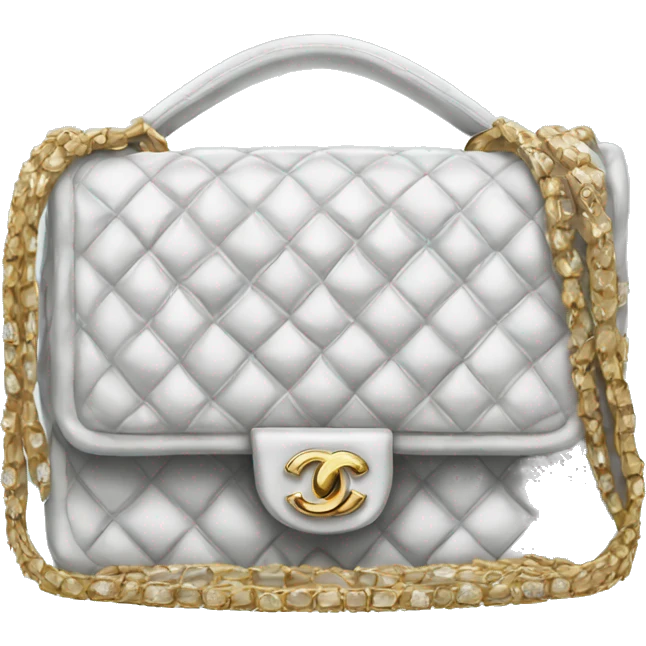 Diamond Chanel bag  emoji