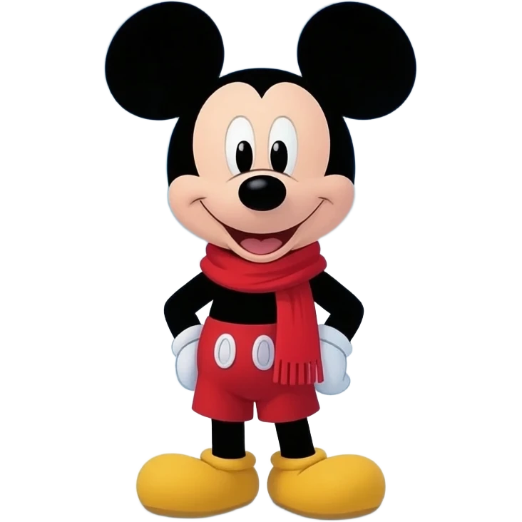 Mickey Mouse Nordic Arctic emoji