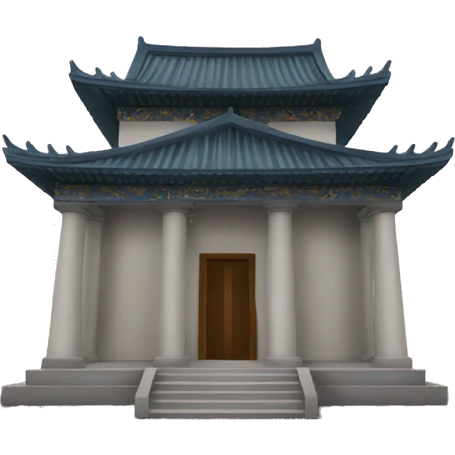Worshipping temple  emoji
