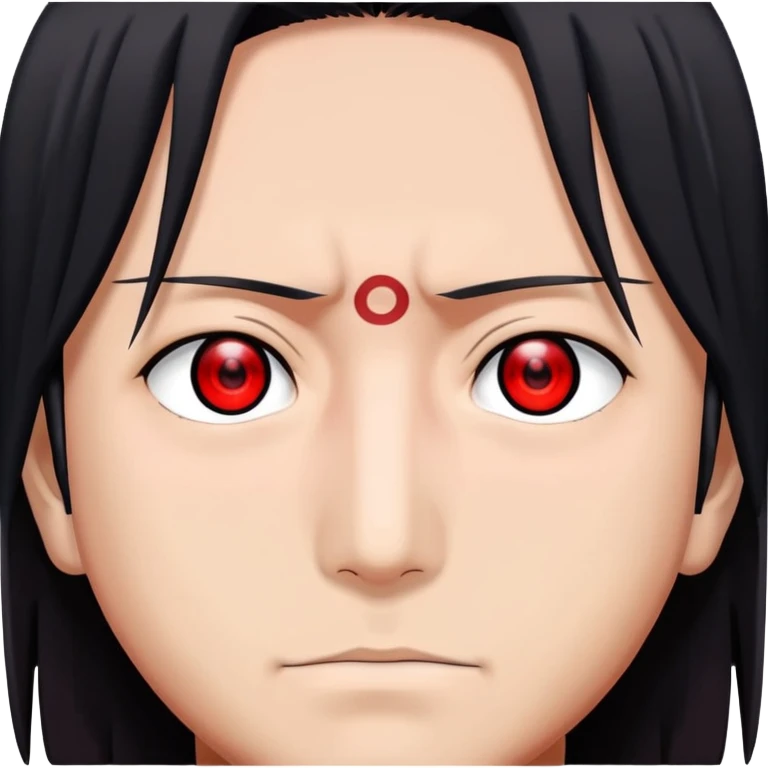 itachi red eyes, hot emoji