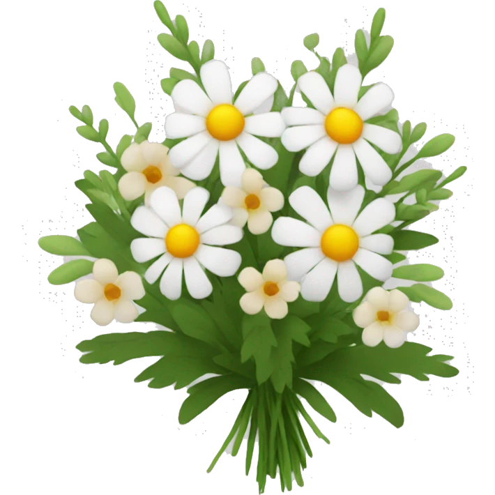 Wild flower bouquet  emoji