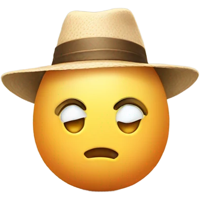 Egg with hat emoji