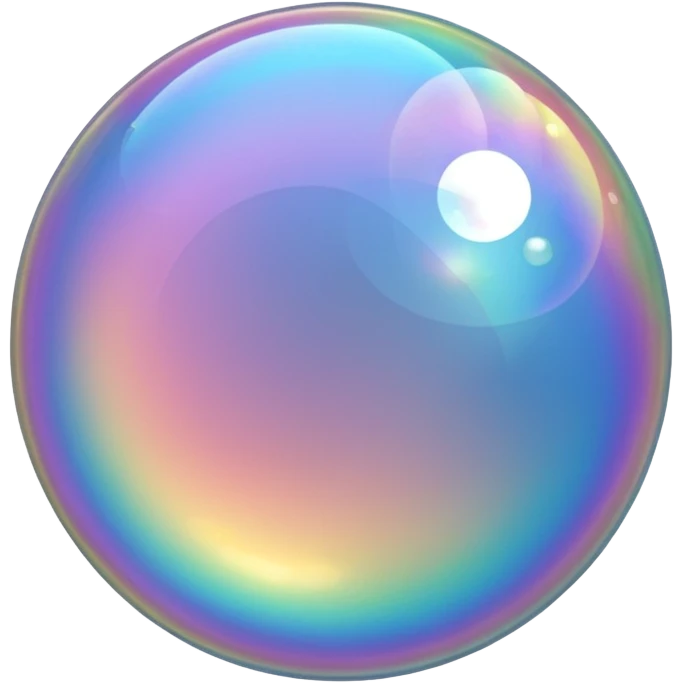 soap bubble emoji