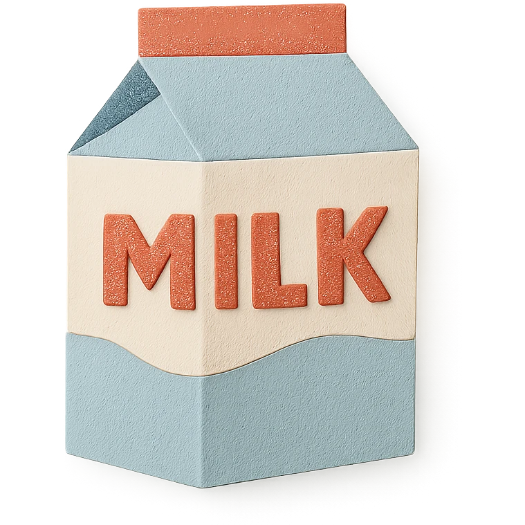milk emoji