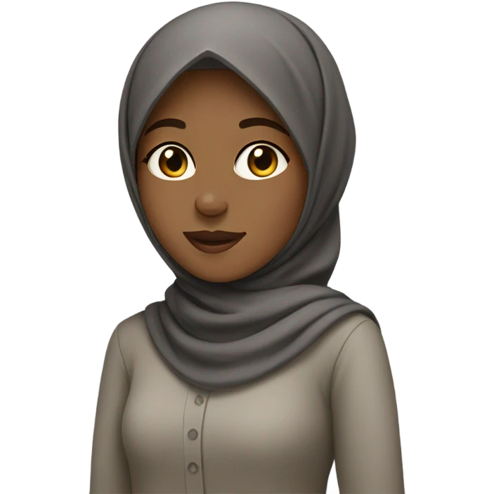 hijab girl emoji