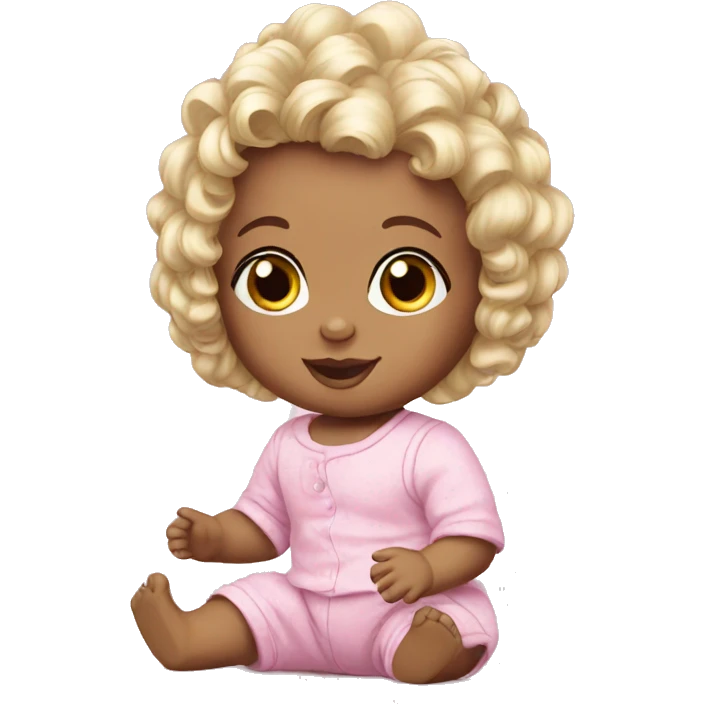Baby doll emoji