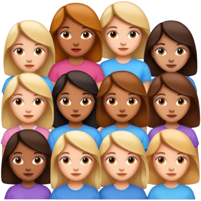 Girls emoji