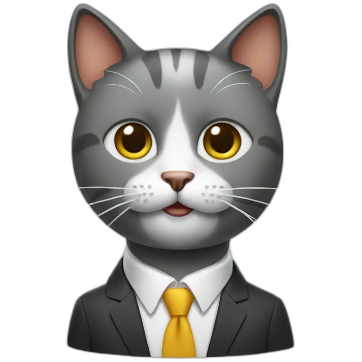 Cat CEO emoji